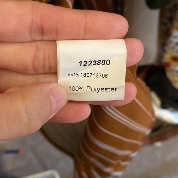 SHEIN sleeveless trench in stripe XS - Picture 8 of 9